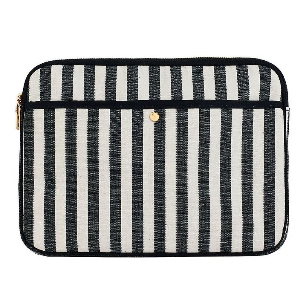 Fan Palm Sleeve - Strib - Cotton Stripe