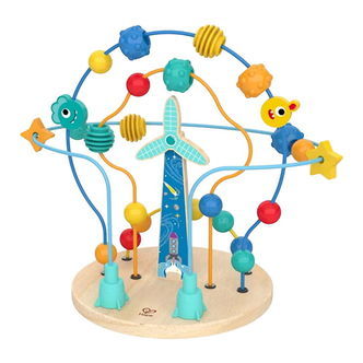 Hape Aktivitetslegetøj - Perlelabyrint - Galaxy Bead Maze