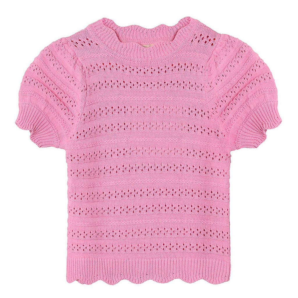 Fliink T-shirt - Strik - Magic - Begonia Pink