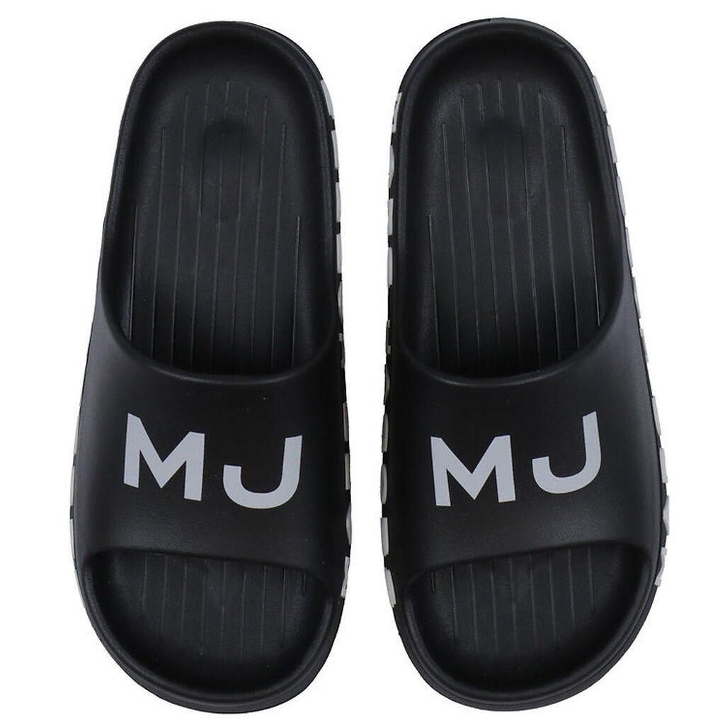 Little Marc Jacobs Badesandaler - Sort m. Logo