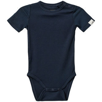 Sofie Schnoor Body k/æ - Rib - Navy Blue