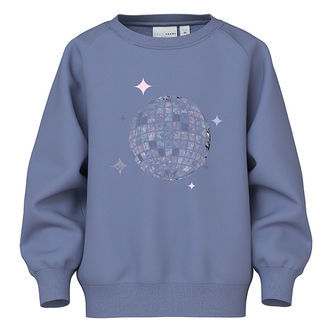 Name It Sweatshirt - NmfVenus - Blue Ice/Discoball