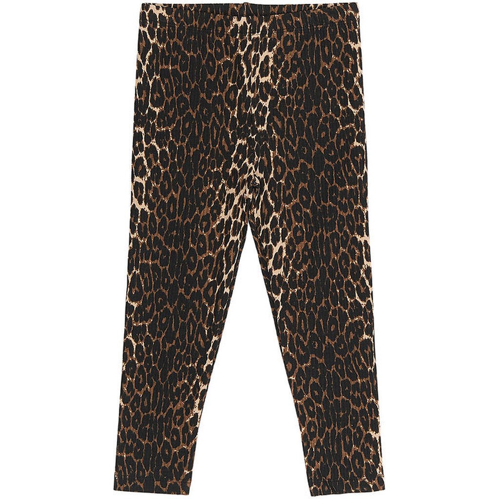 The New Siblings Leggings - Rib - TnstEllie - Oxford Tan AOP