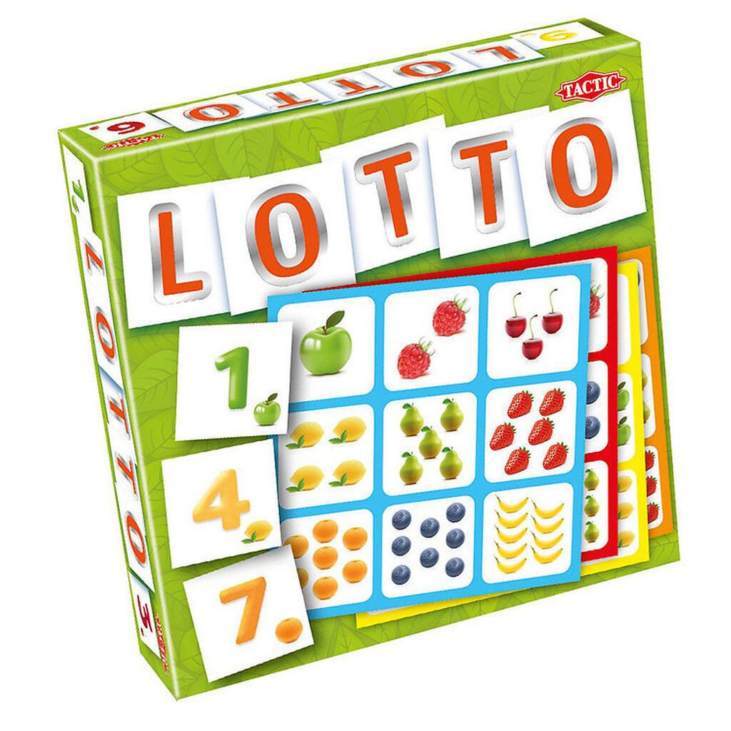 TACTIC Billedlotteri - Tal og Frugter