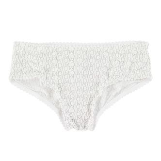 DIM Trusser - Mikrofiber - Hvid m. Logo