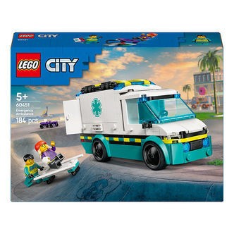 LEGOÂ® City - Ambulance 60451 - 184 Dele
