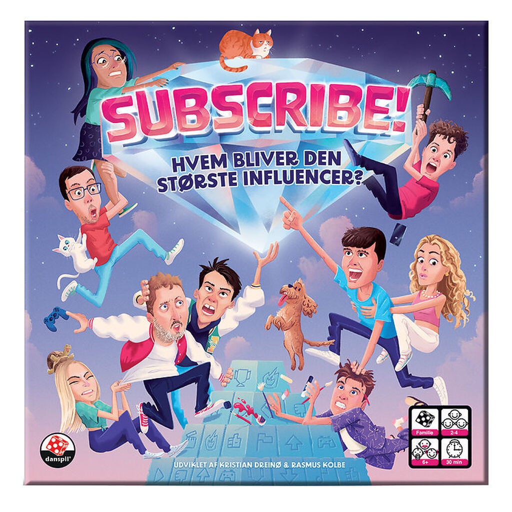 Danspil Brætspil - Subscribe