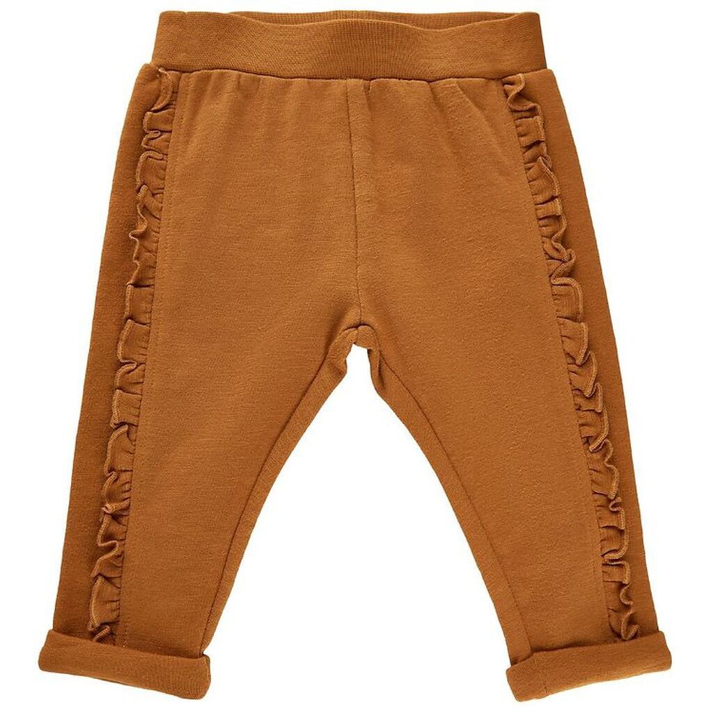 Minymo Sweatpants - Glazed Ginger m. Frynser