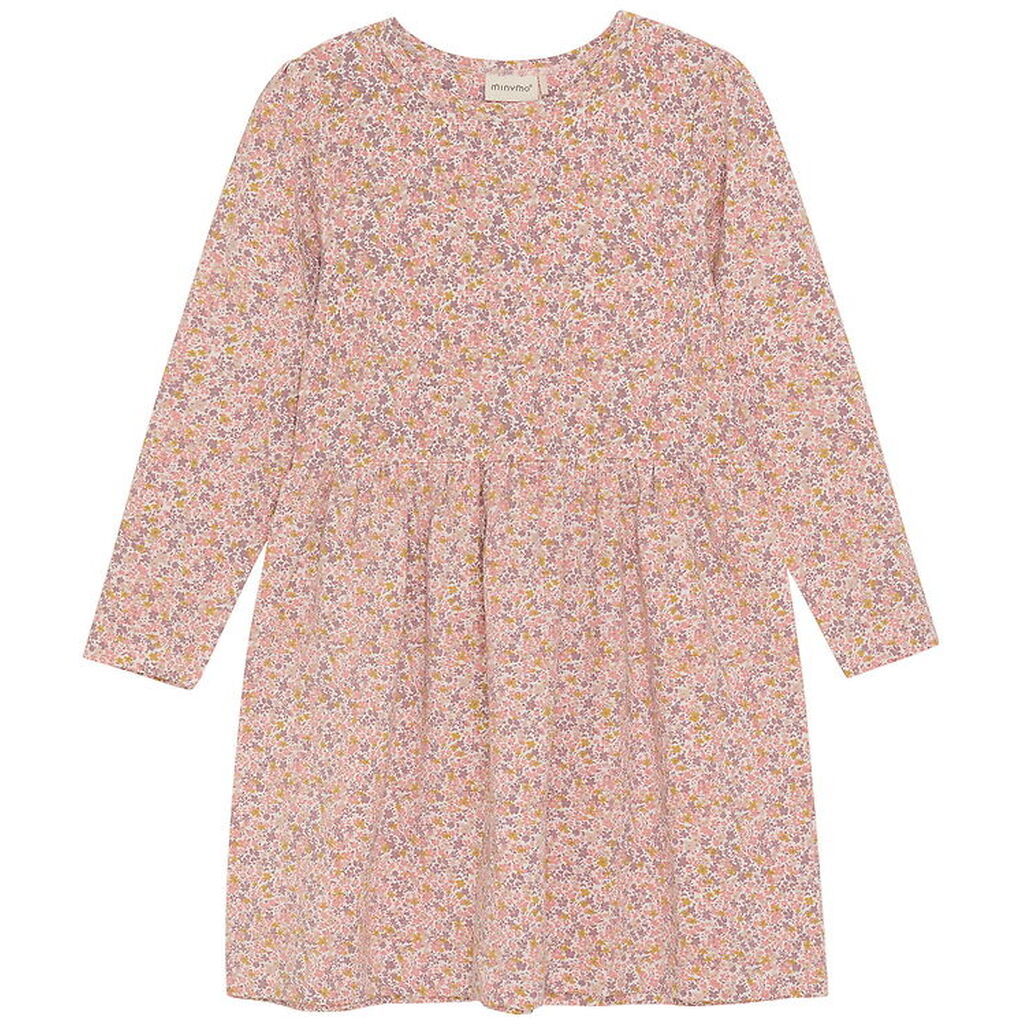 Minymo Kjole - Modal/Bomuld - Rosette