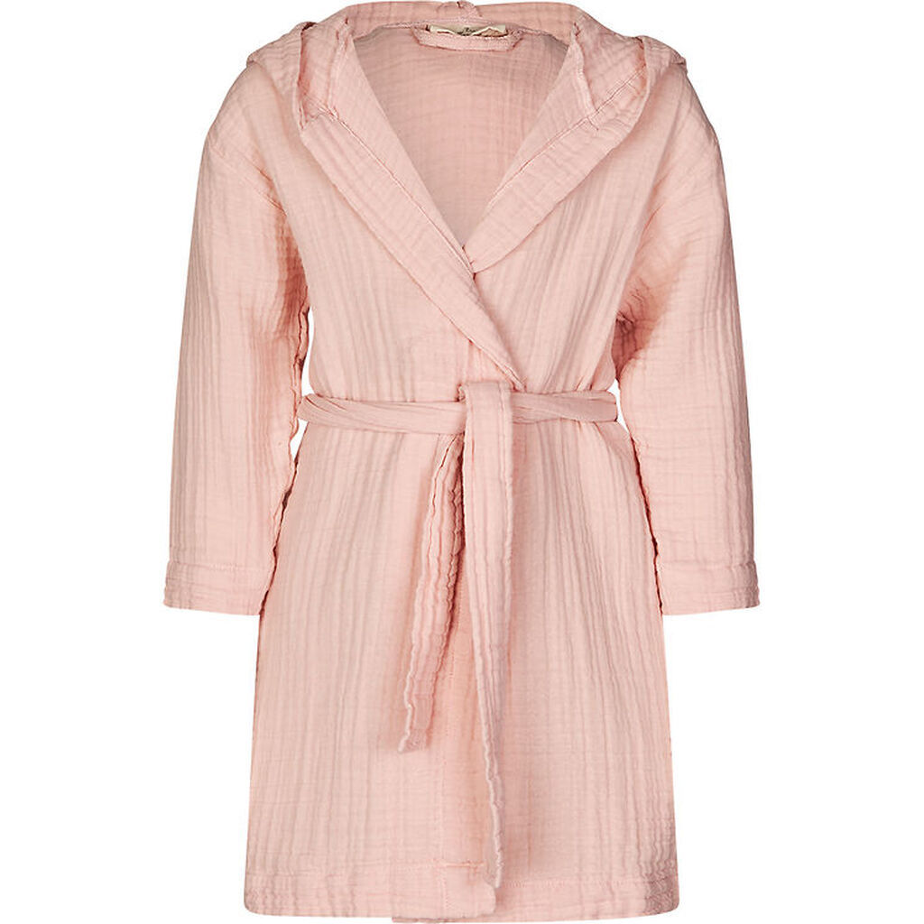 Lille Kanin Badekåbe - Musselin - Rose Smoke