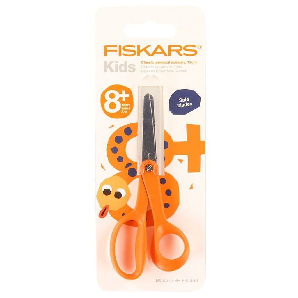 Fiskars Børnesaks - Højre hånd - Orange