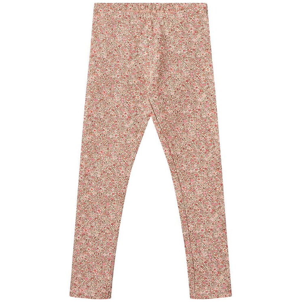 Wheat Leggings - Jules - Rose Dust Flower Meadow
