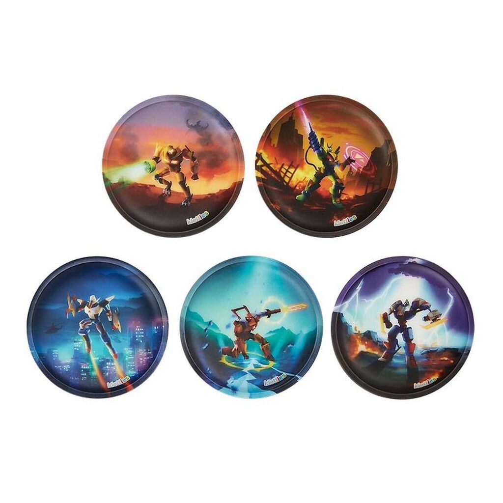 Ergobag Velcromærker - 5 stk. - Superkræfter