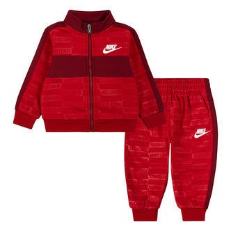 Nike Træningssæt - Cardigan/Bukser - Gym Red