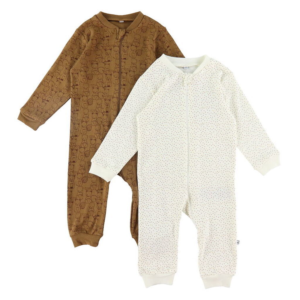 Pippi Baby Heldragter - Natdragter - 2 pak - Tinsel