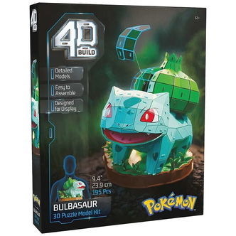 4D Puzzles Puslespil - Pokémon - 23,9 cm - Bulbasaur