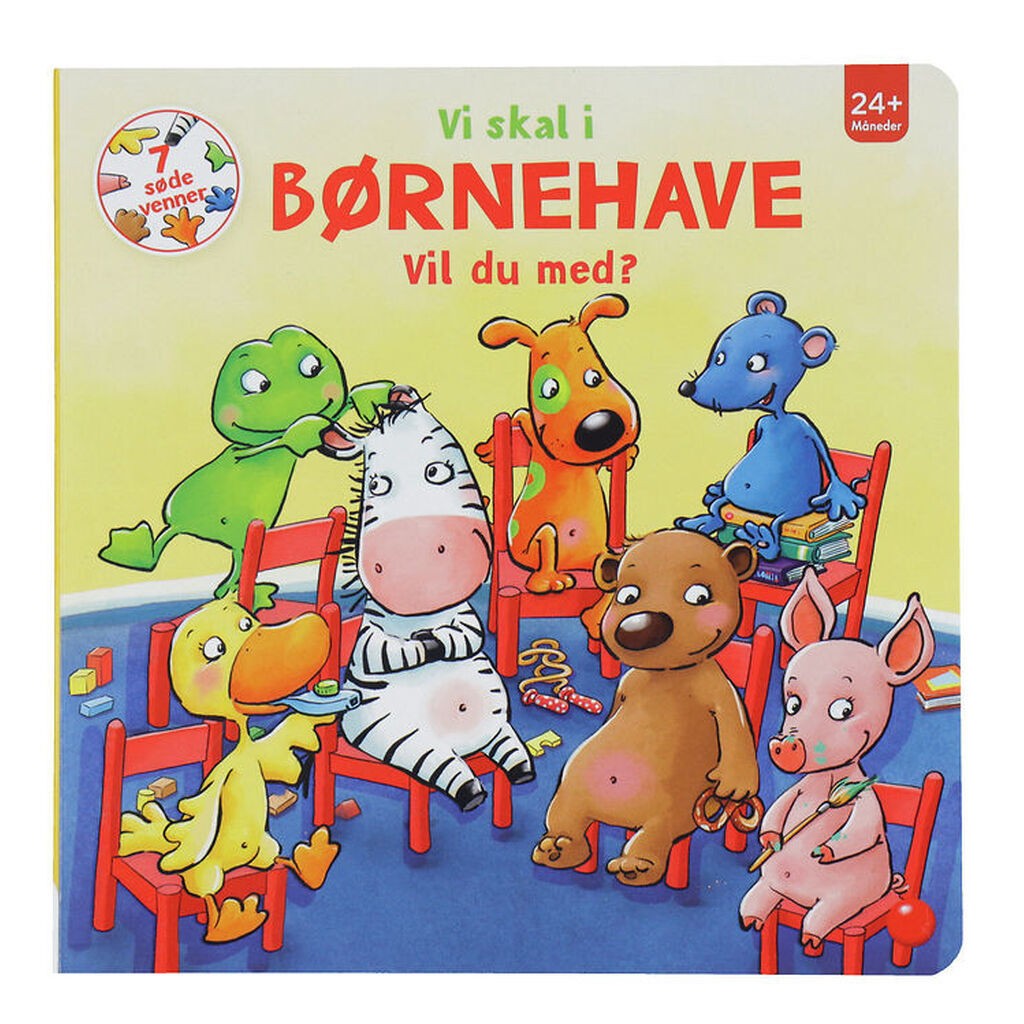 Forlaget Bolden Bog - 7 Søde Venner - Vi Skal i Børnehave