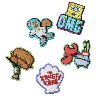 Crocs Vedhæng - Spongebob - 5-pak