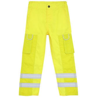 Minymo Arbejdsbukser - Safety Yellow
