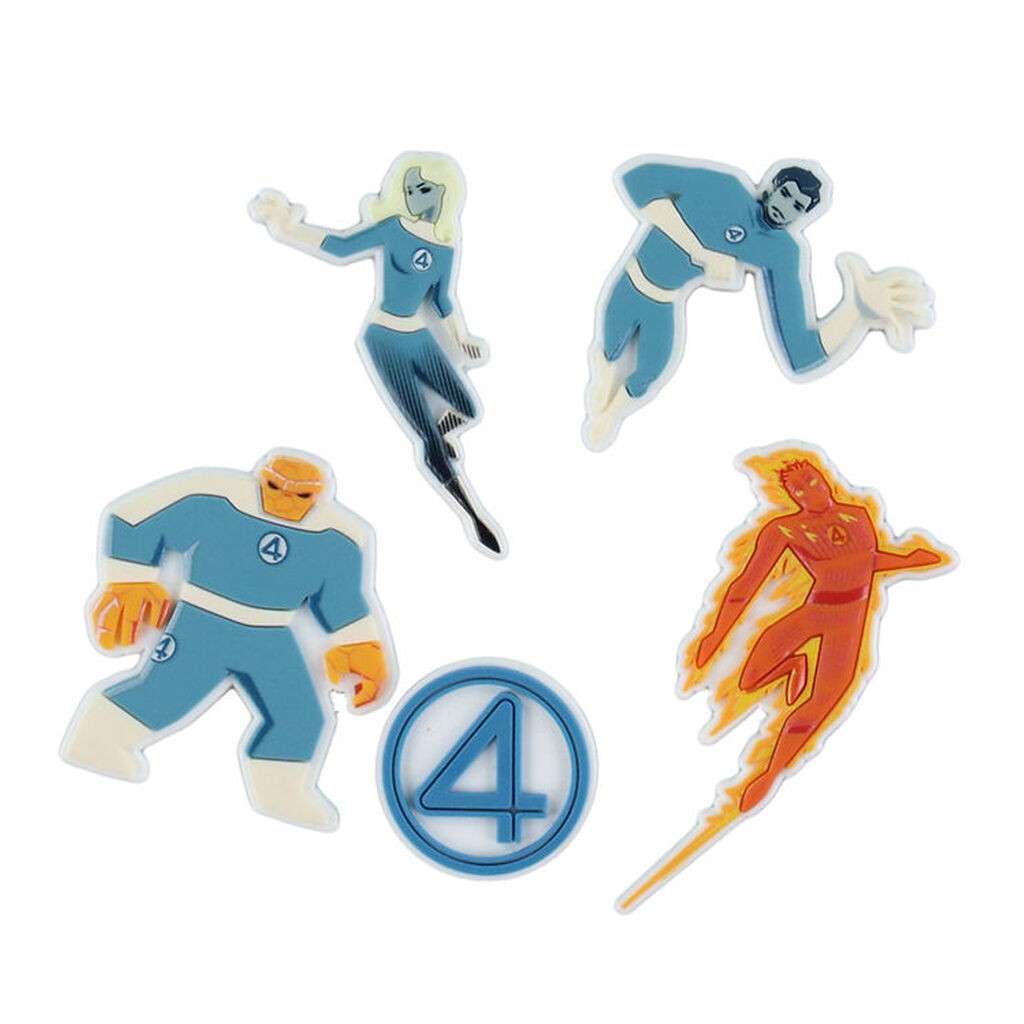 Crocs Vedhæng - Marvel Fantastic 4 - 5-pak