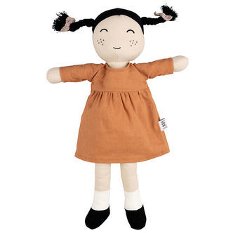 Sebra Dukke - Stof - 43 cm - Li