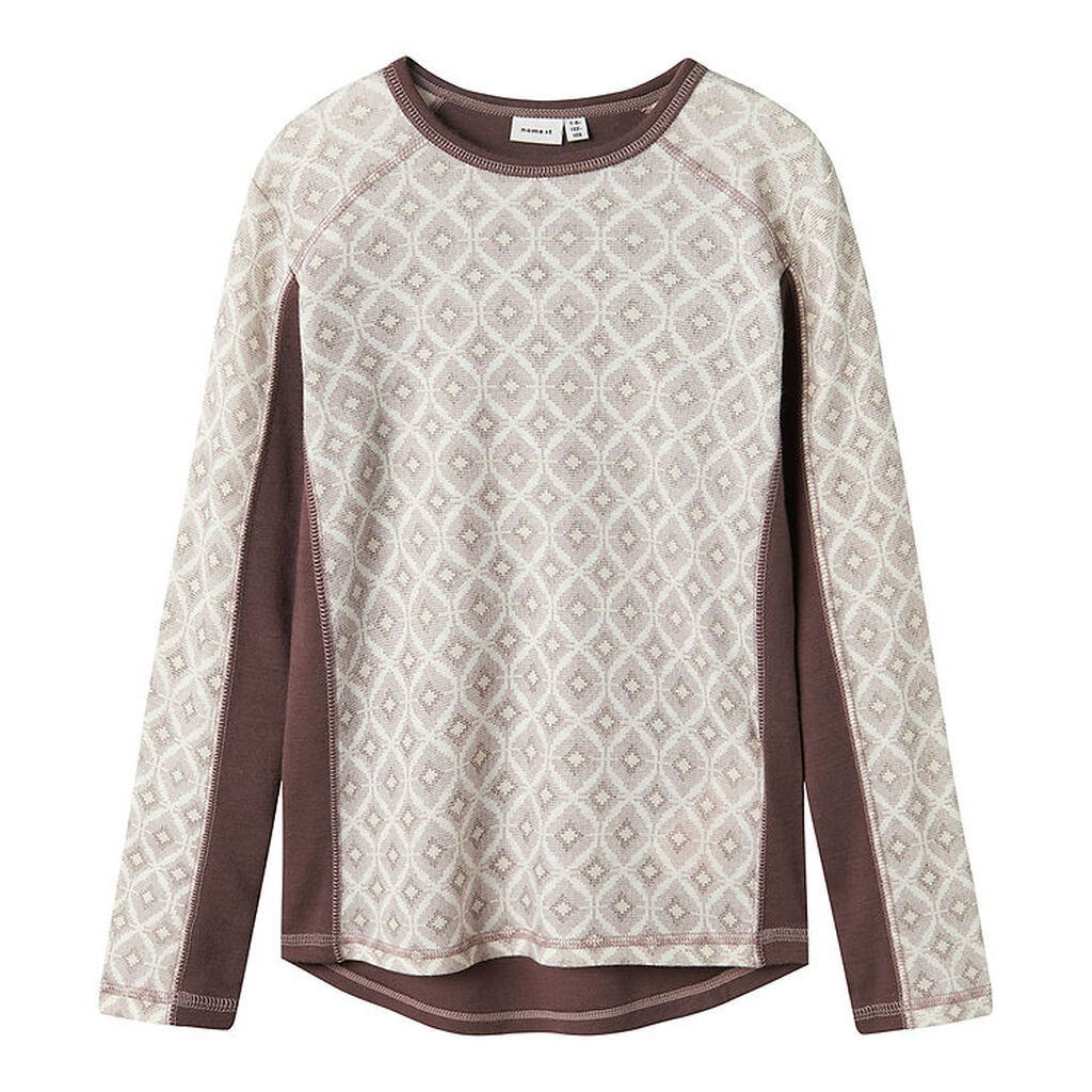 Name It Bluse - Uld - NkfWillto - Sparrow/Aop
