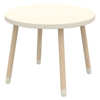 Flexa Bord - Dots - 60x47 cm - Creme