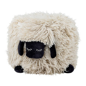 Bloomingville Puf - 55x50x45 cm - Dolly - Hvid