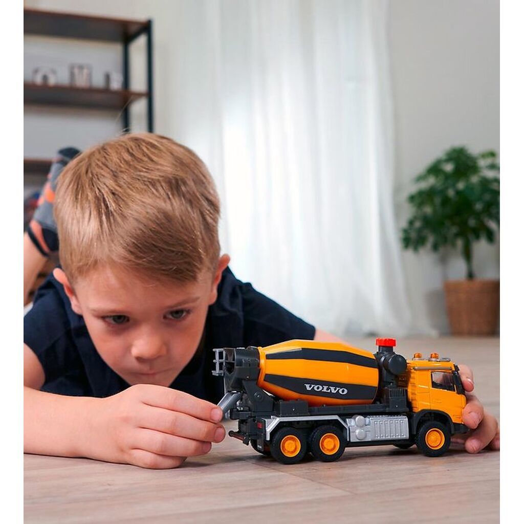 Majorette Legetøj - Volvo Beton Lastbil m. Lys/Lyd