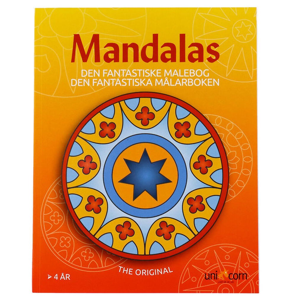 Mandalas Malebog - Den Fantastiske Malebog - 4 år
