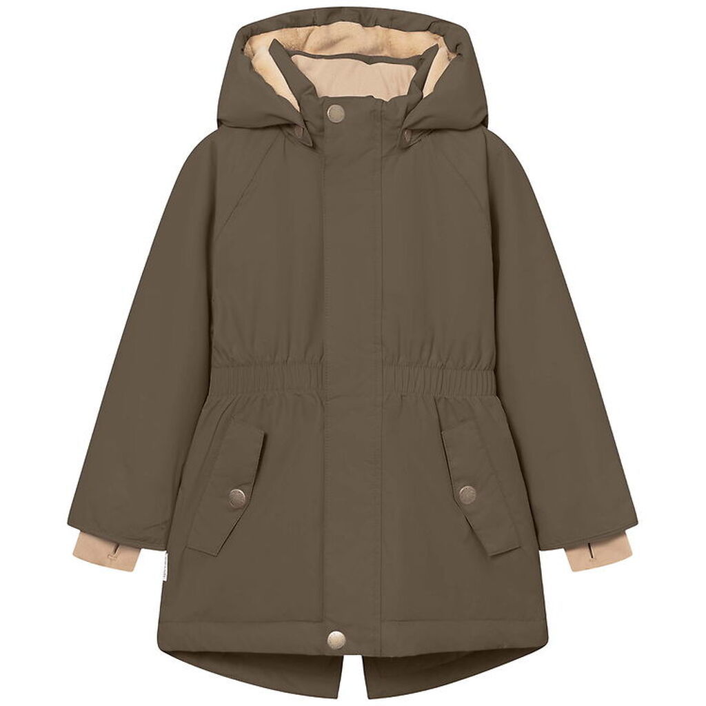 Mini A Ture Vinterjakke - MatVikania Fleece - Tarmac Green