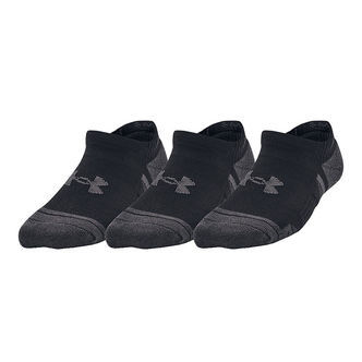 Under Armour Ankelstrømper - 3 Pak - Sort/Grå