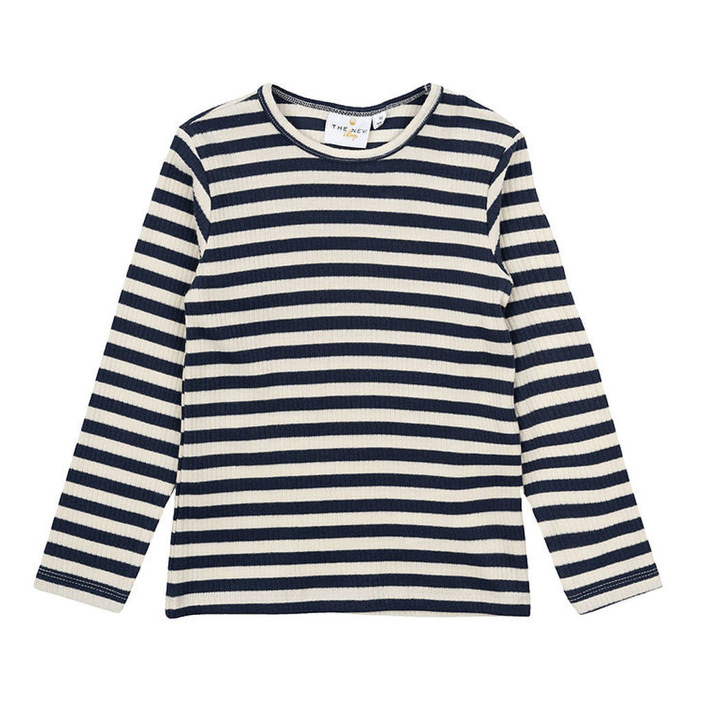 The New Bluse - Rib - TnstFro - Mood Indigo Striped