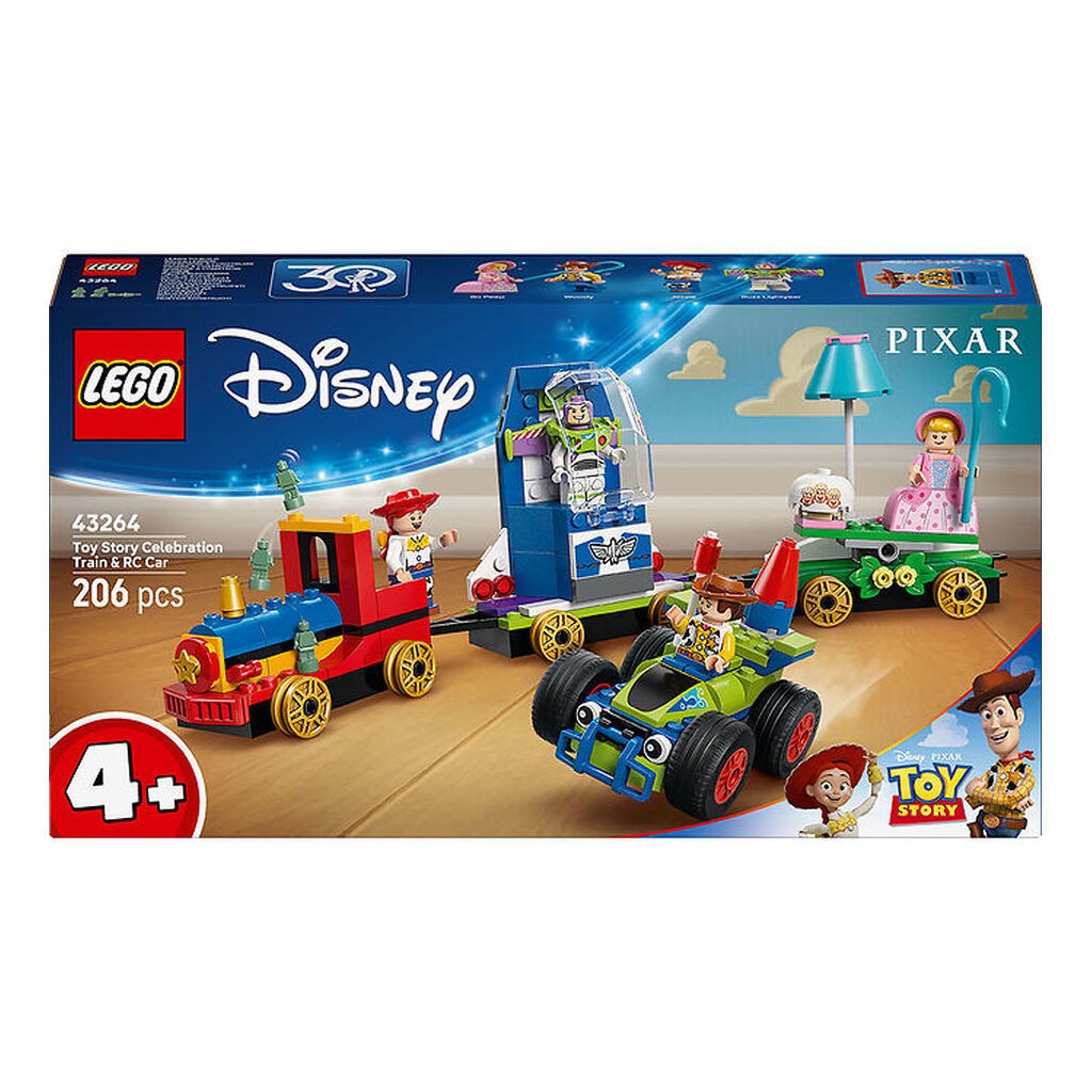 LEGOÂ® Disney - Toy Story-fejring: Tog og fje... 43264 - 206 Dele