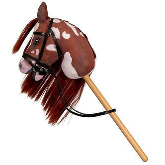 by ASTRUP Kæphest - Coco - 68 cm - Rødbrun/Hvid