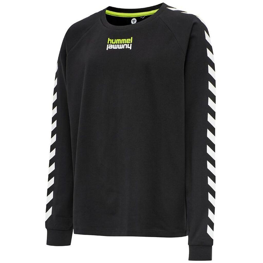 Hummel Bluse - HMLSebastian - Sort m. Vinkler