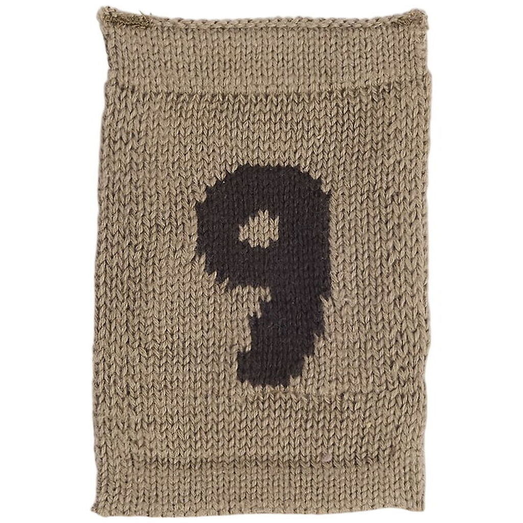 Smallstuff Strikket Flag - 9 - Natur Tal