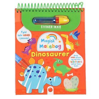 Forlaget Bolden Malebog - Magisk Malebog: Dinosaurer - Dansk