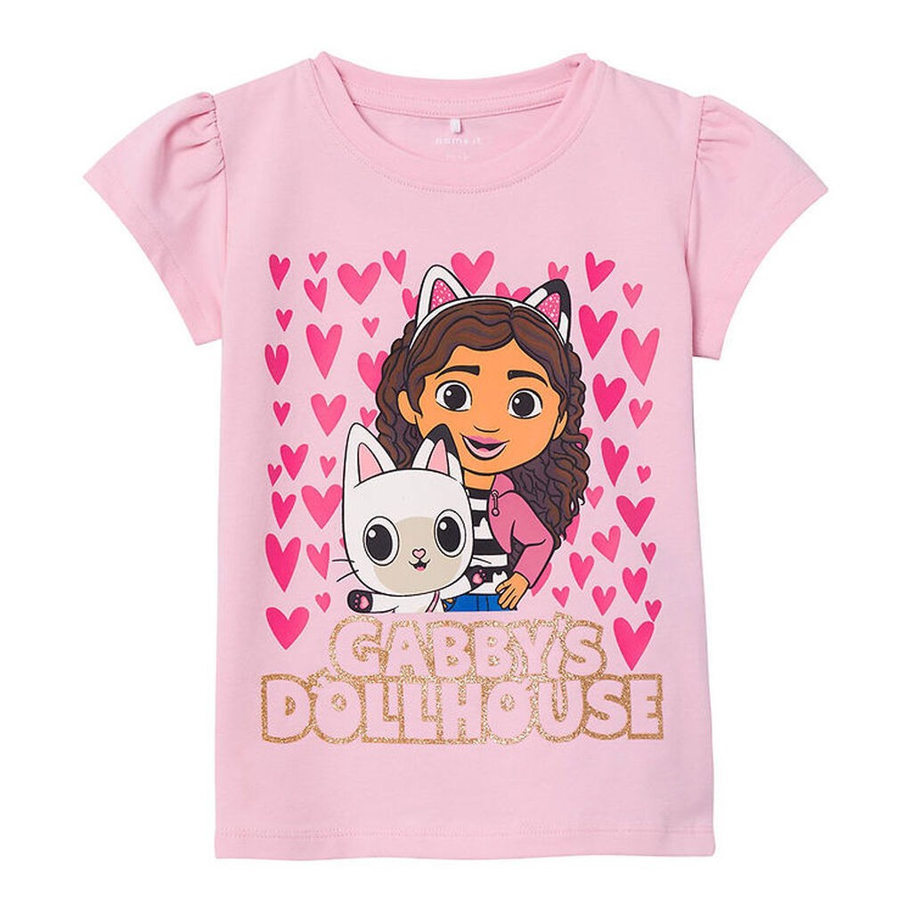 Name It T-shirt - NmfMassa Gabbys Dollhouse - Parfait Pink
