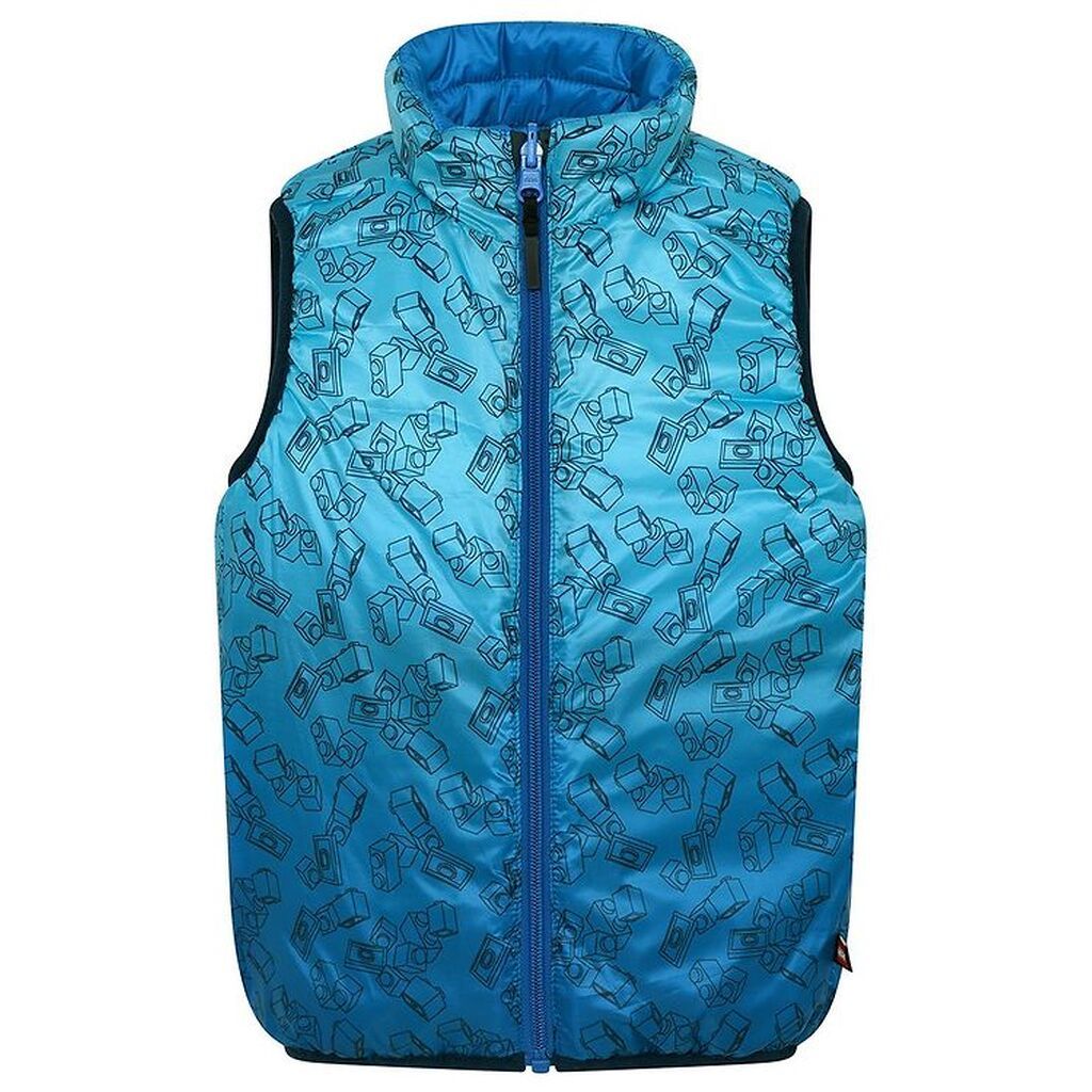 LEGOÂ® Wear Dynevest - Vendbar - LWJesse 203 - Blå/Lyseblå m. Pri