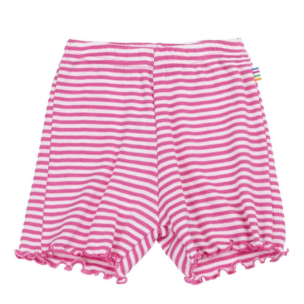 Joha Shorts - Rib - Uld/Silke - Off White/Pink