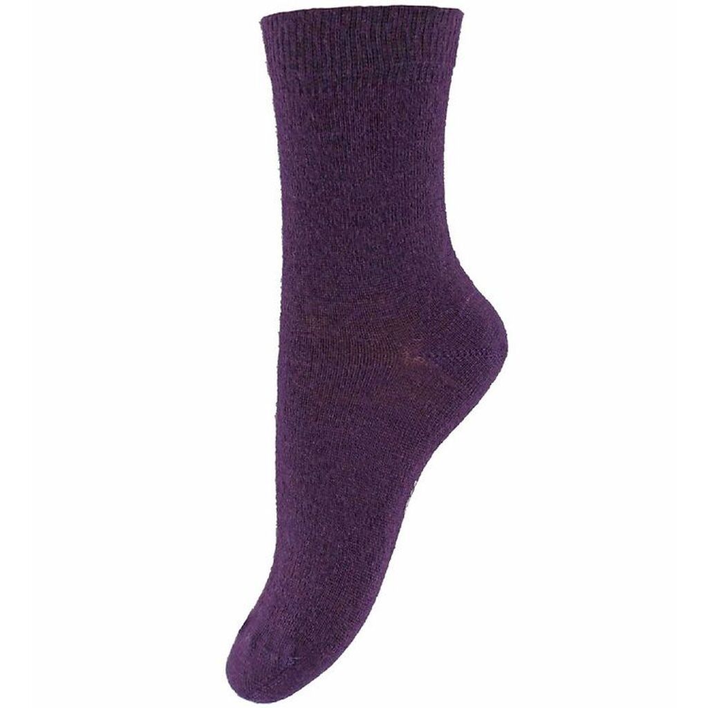 Fuzzies Strømper - Uld - Lilla