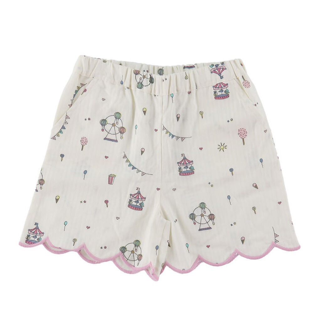 Copenhagen Colors Shorts - Cream Tivoli Print
