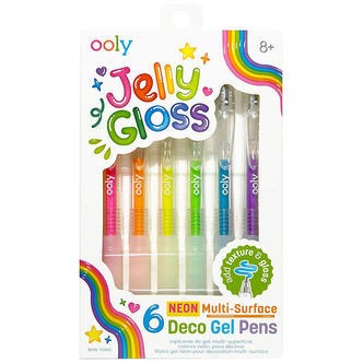Ooly Gelpenne - 6 stk - Jelly Gloss Non