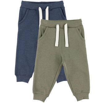 Minymo Sweatpants - 2-pak - Vetiver