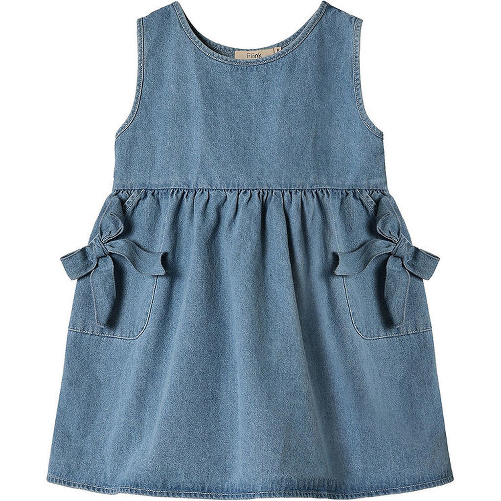 Fliink Kjole - Don - Light Blue Denim