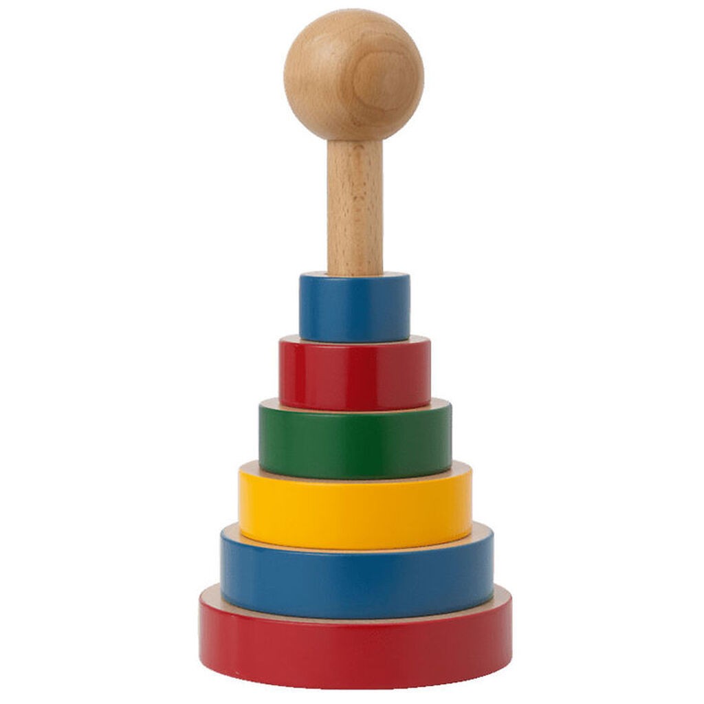 Kay Bojesen Stabletårn - Træ - 22 cm - Multifarvet