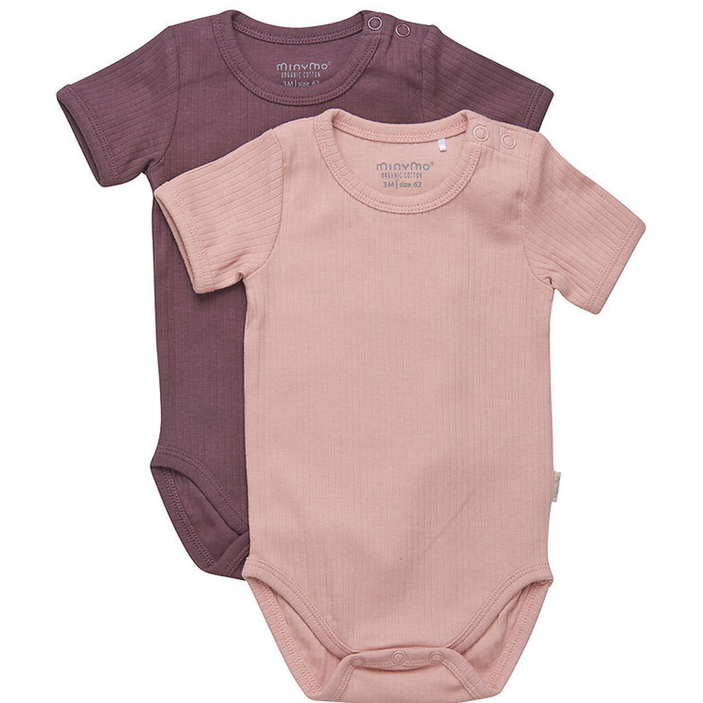 Minymo Body k/æ - 2-pak - Misty Rose