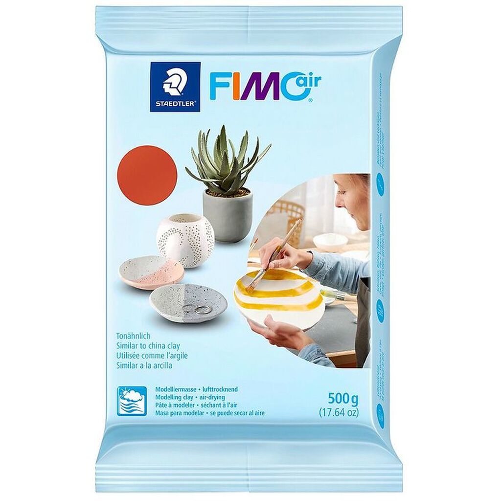 Staedtler FIMO Modellervoks - 500g - Terracotta