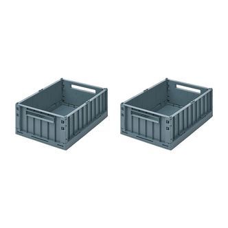 Liewood Foldekasser - 36x25x13,5 cm - Medium - 2-pak - Weston -